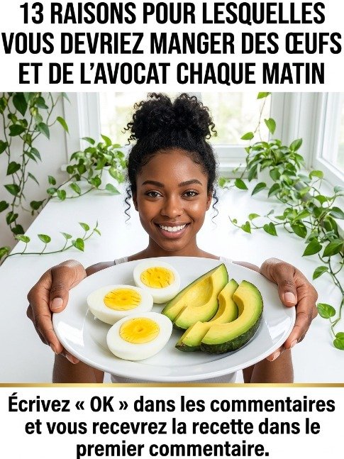 Le Secret Matinal Que 99% Des Gens Manquent : Mangez Œufs et Avocat et Votre Énergie Va Exploser Dès Le Réveil !