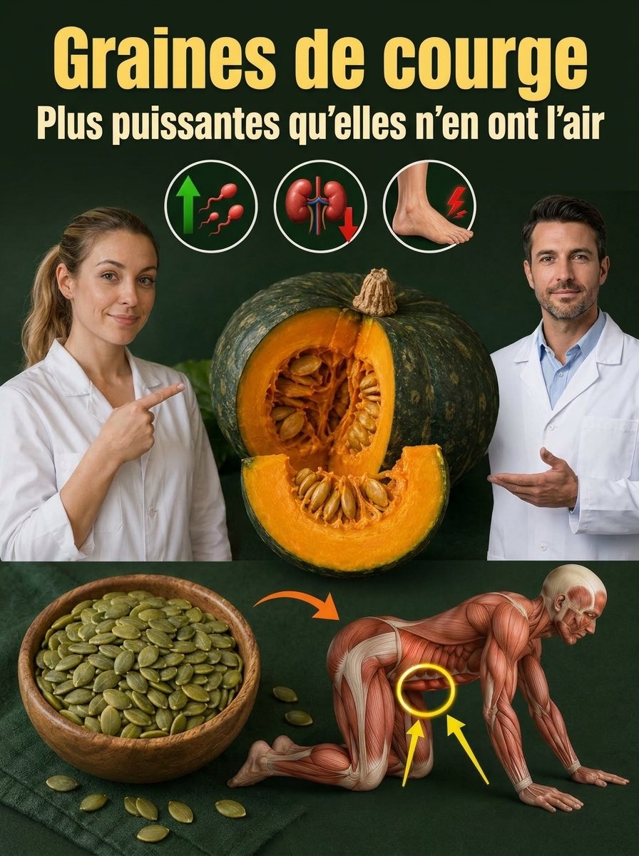 Le secret insoupçonné des graines de citrouille : 8 bienfaits incroyables si vous en mangez TOUS les jours ! (Vous allez vouloir commencer aujourd'hui)