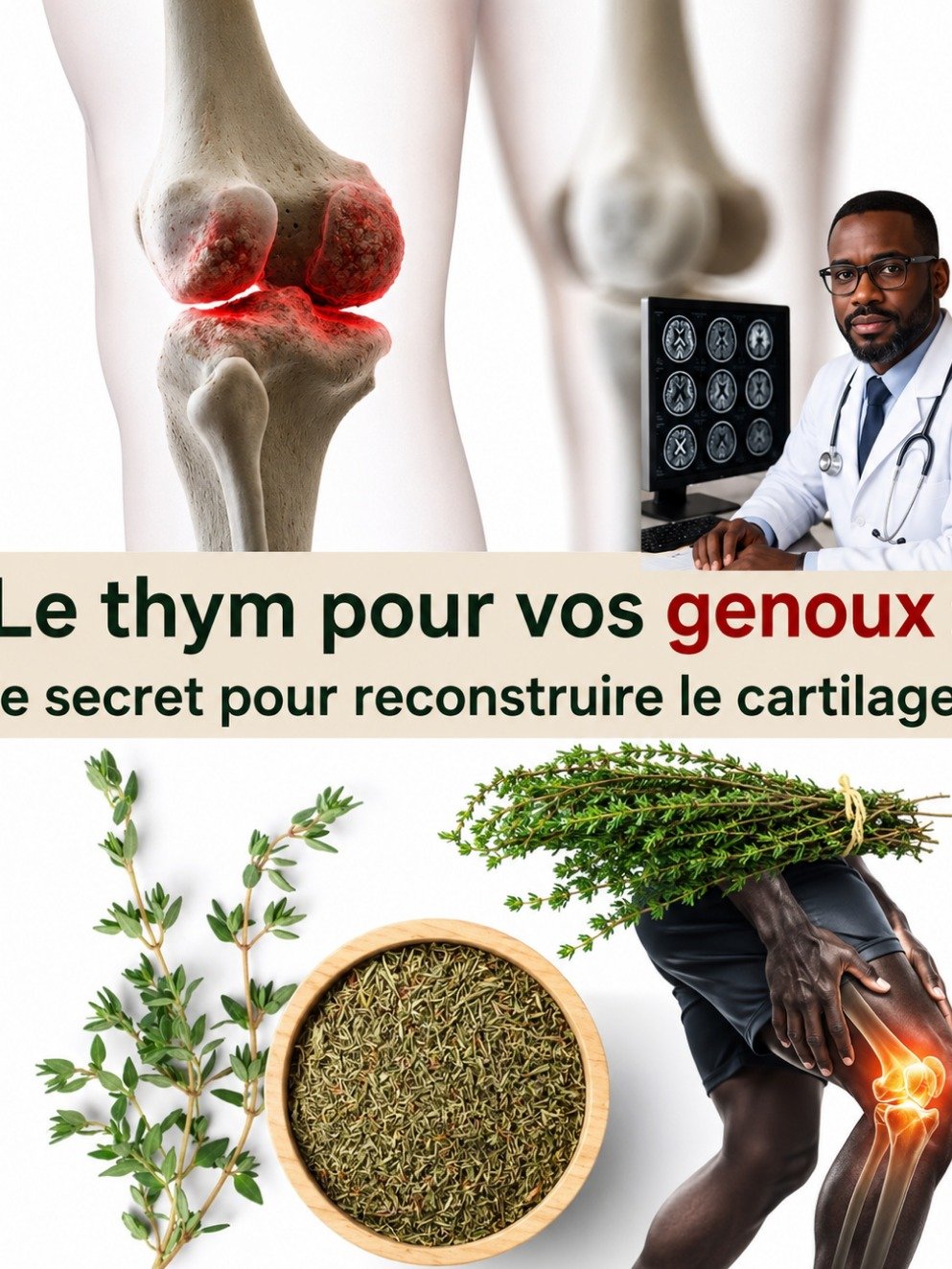 Douleurs aux Genoux ? Le Secret Millénaire Révélé : 14 Façons Étonnantes dont le Thym Peut Régénérer Votre Confort Articulaire !