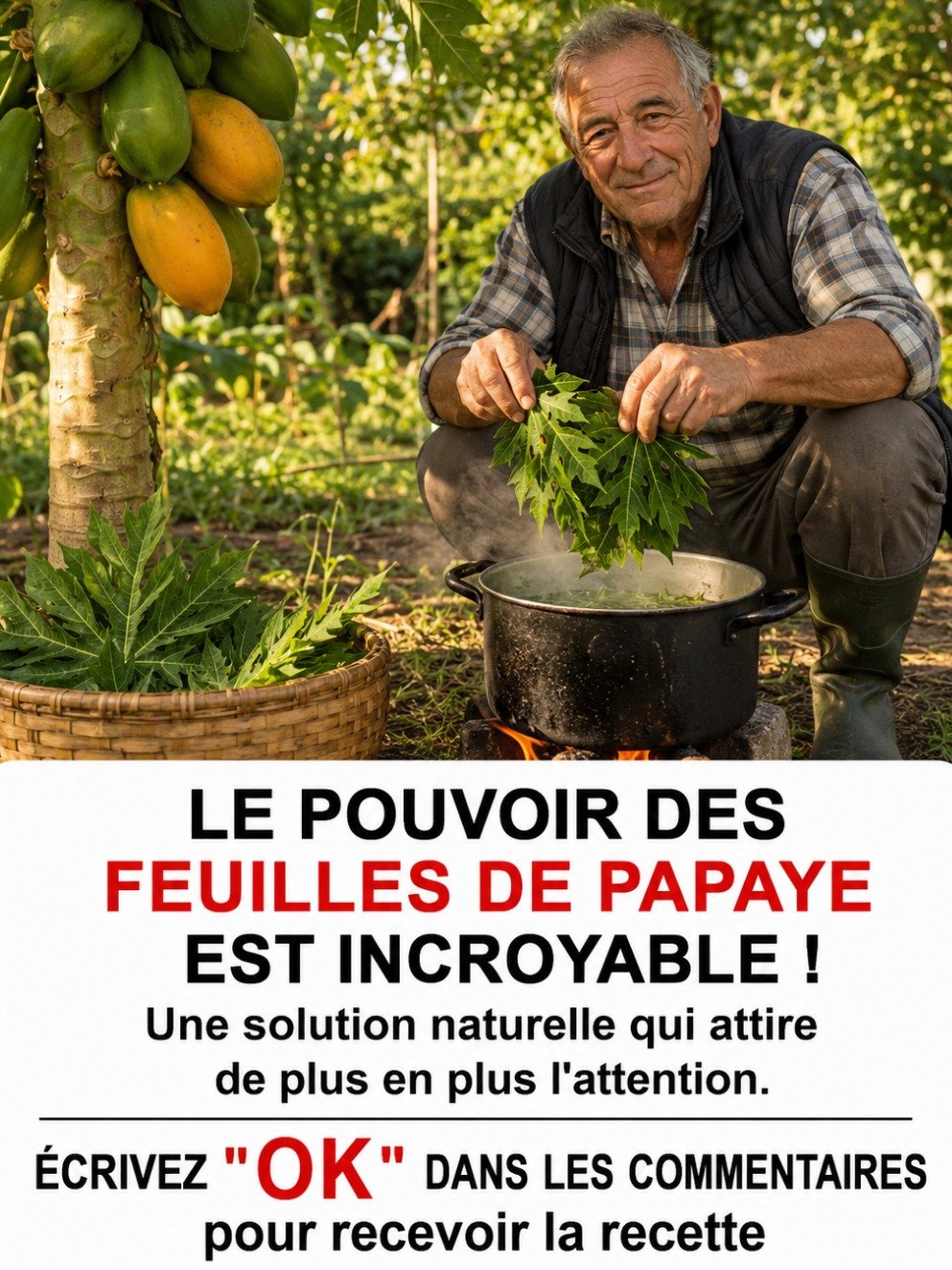 Oubliez Tout Ce Que Vous Savez ! Le Remède Tropical Ancestral aux Feuilles de Papaye Qui Va Révolutionner Votre Santé !