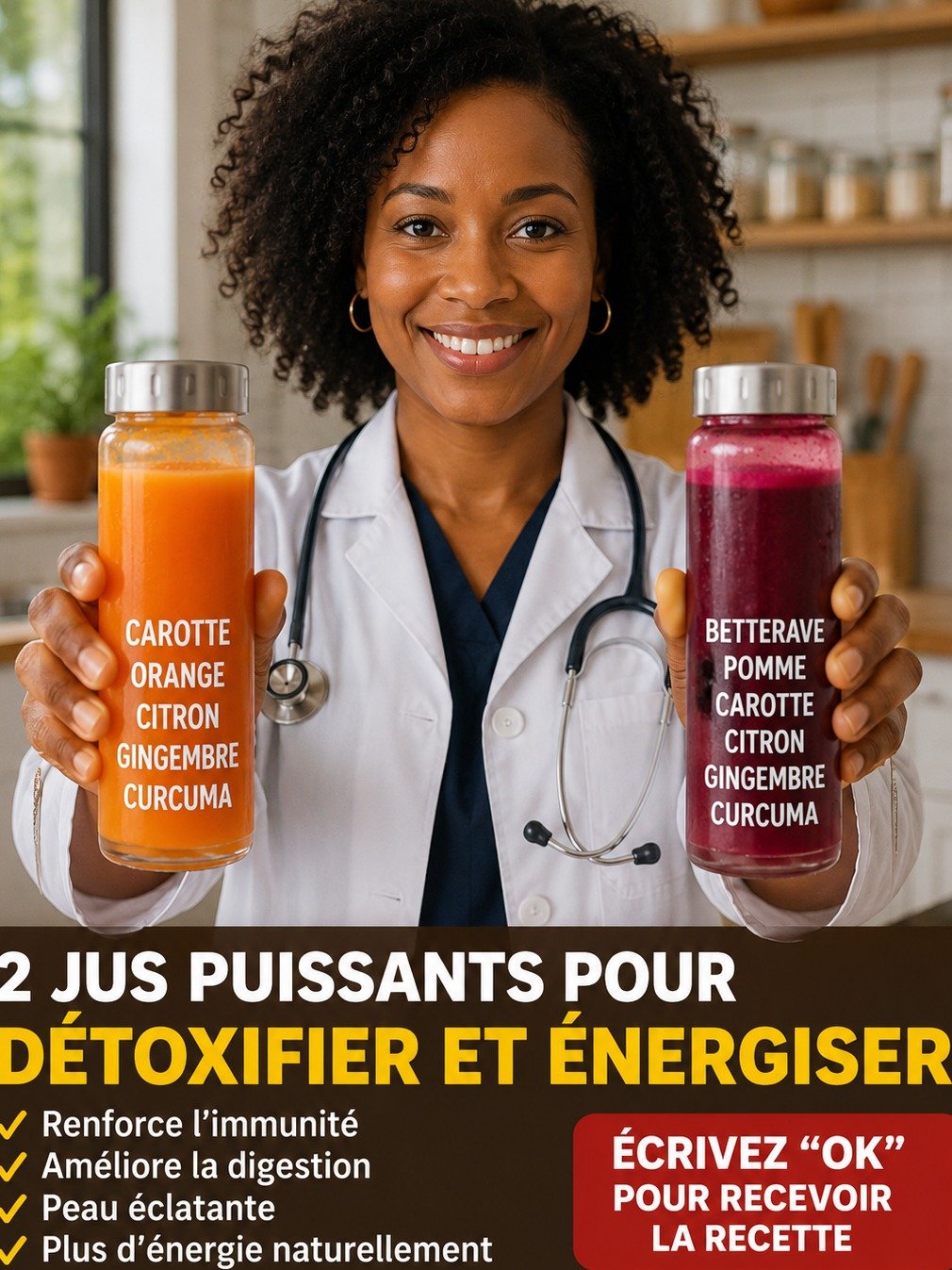 Le Secret Bien Gardé pour une Énergie Incroyable : 2 Jus Détoxifiants Que Votre Corps Vous Supplierait d'essayer !