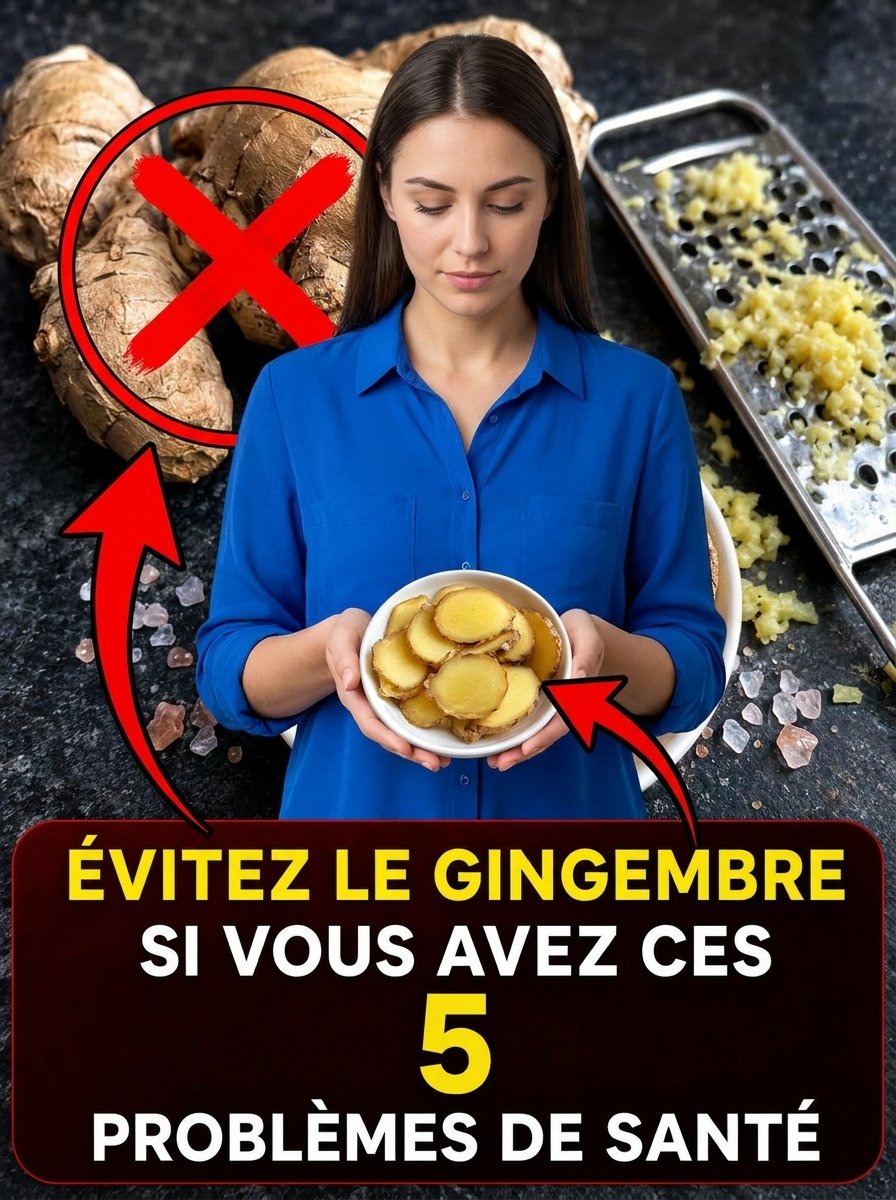 Le Gingembre : Votre Allié Santé... Ou un Piège Caché ? 5 Scénarios Où Vous DEVEZ Absolument Être VIGILANT !