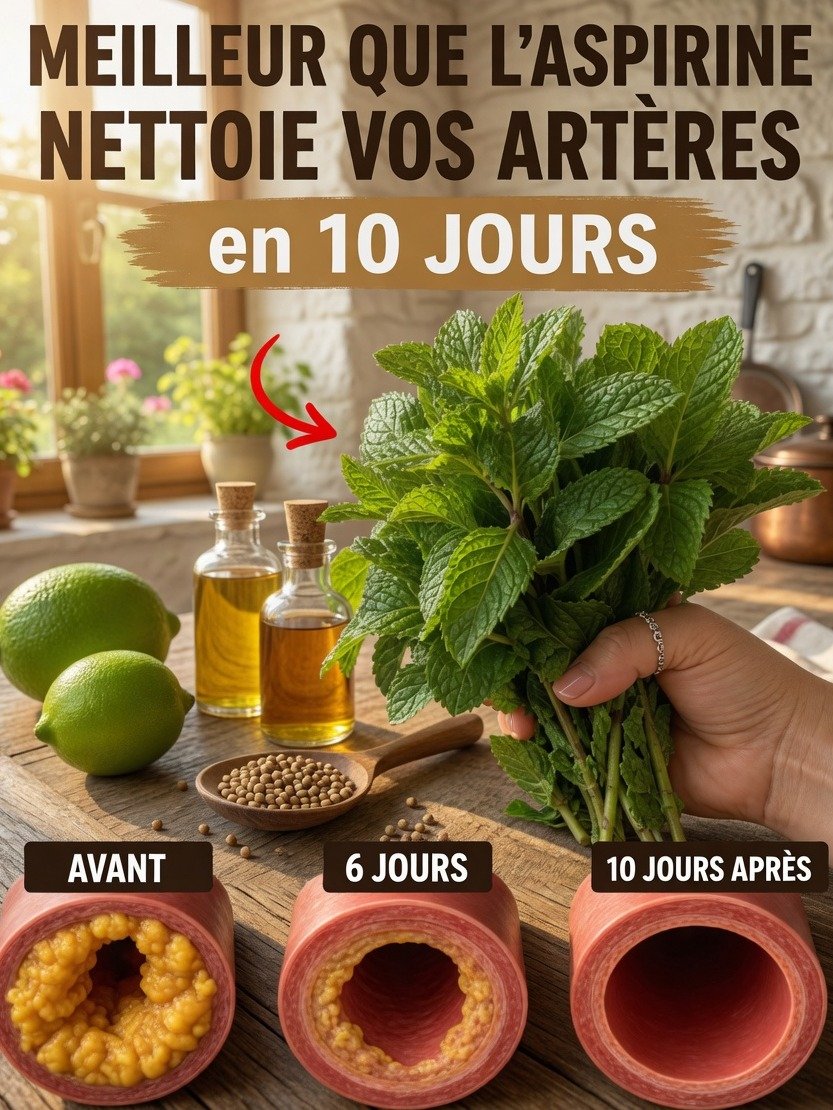 Le Secret Oublié pour des Artères en Or : 3 Plantes Simples Qui Vont Révolutionner Votre Énergie Quotidienne (avant qu'il ne soit trop tard !)
