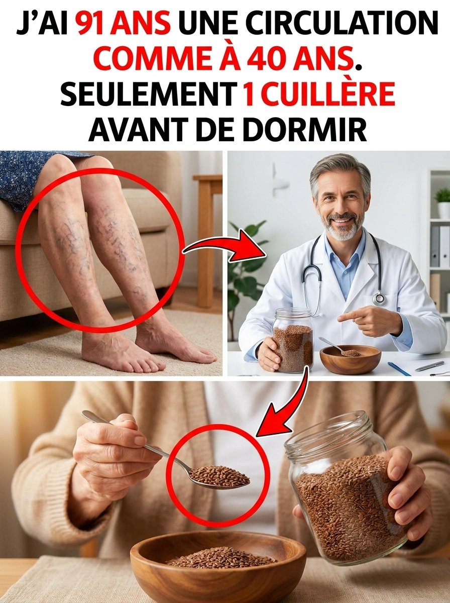 Plus de 60 ans ? DÉCOUVREZ l'habitude nocturne SECRÈTE qui va RÉVOLUTIONNER votre circulation sanguine (et vos nuits) !