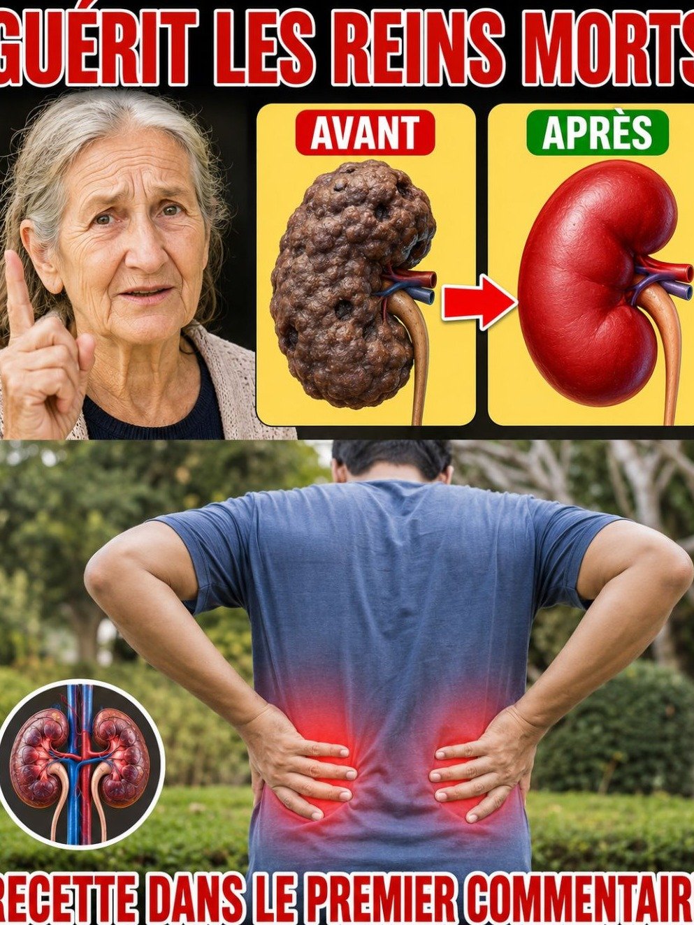 8 Signes ALARMANTS Que Vos Reins Crient à l'Aide ! Ne ratez PAS la feuille secrète qui peut les sauver (avant qu'il ne soit trop tard)