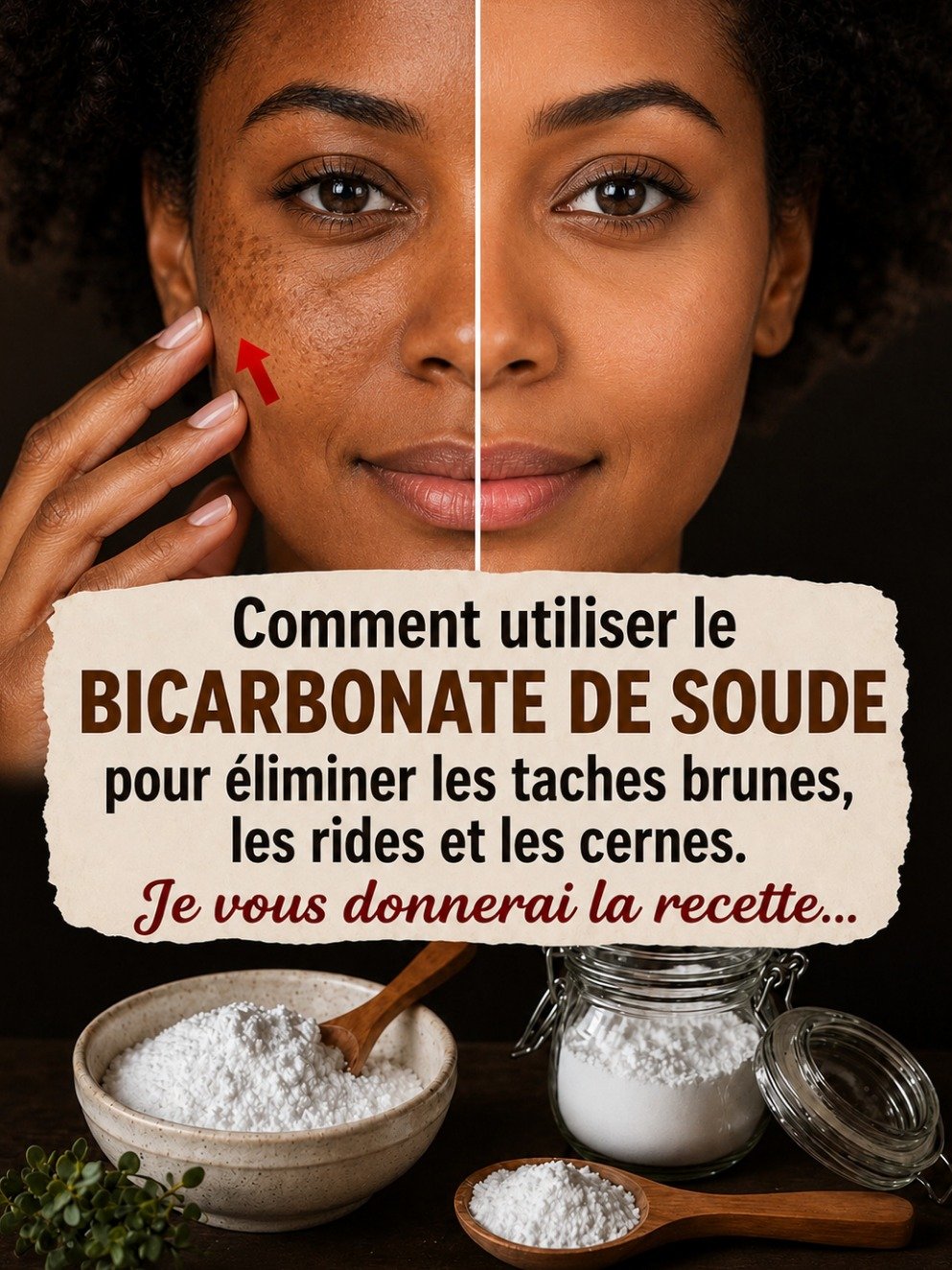 Le Secret Choc que 9 Femmes sur 10 de Plus de 50 Ans Ignorent sur le Bicarbonate de Soude et les Taches Brunes (Ne PAS le Faire Sans Lire Ceci !)