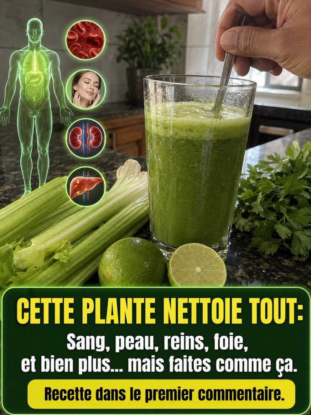 Le Secret Ultime du Matin : Buvez CE Jus de Céleri à Jeun et Regardez Votre Corps se Purifier en Profondeur (Sang, Reins, Foie) !