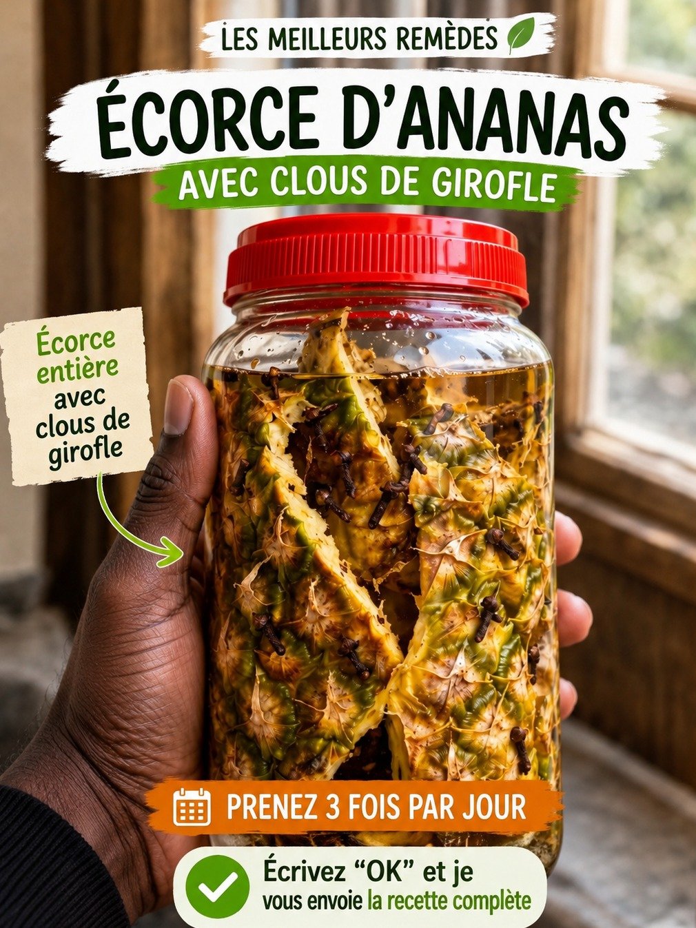 Le SECRET que VOUS ignorez : Transformez les pelures d'ananas et clous de girofle en boisson MIRACLE pour une digestion, détox et immunité de fer !