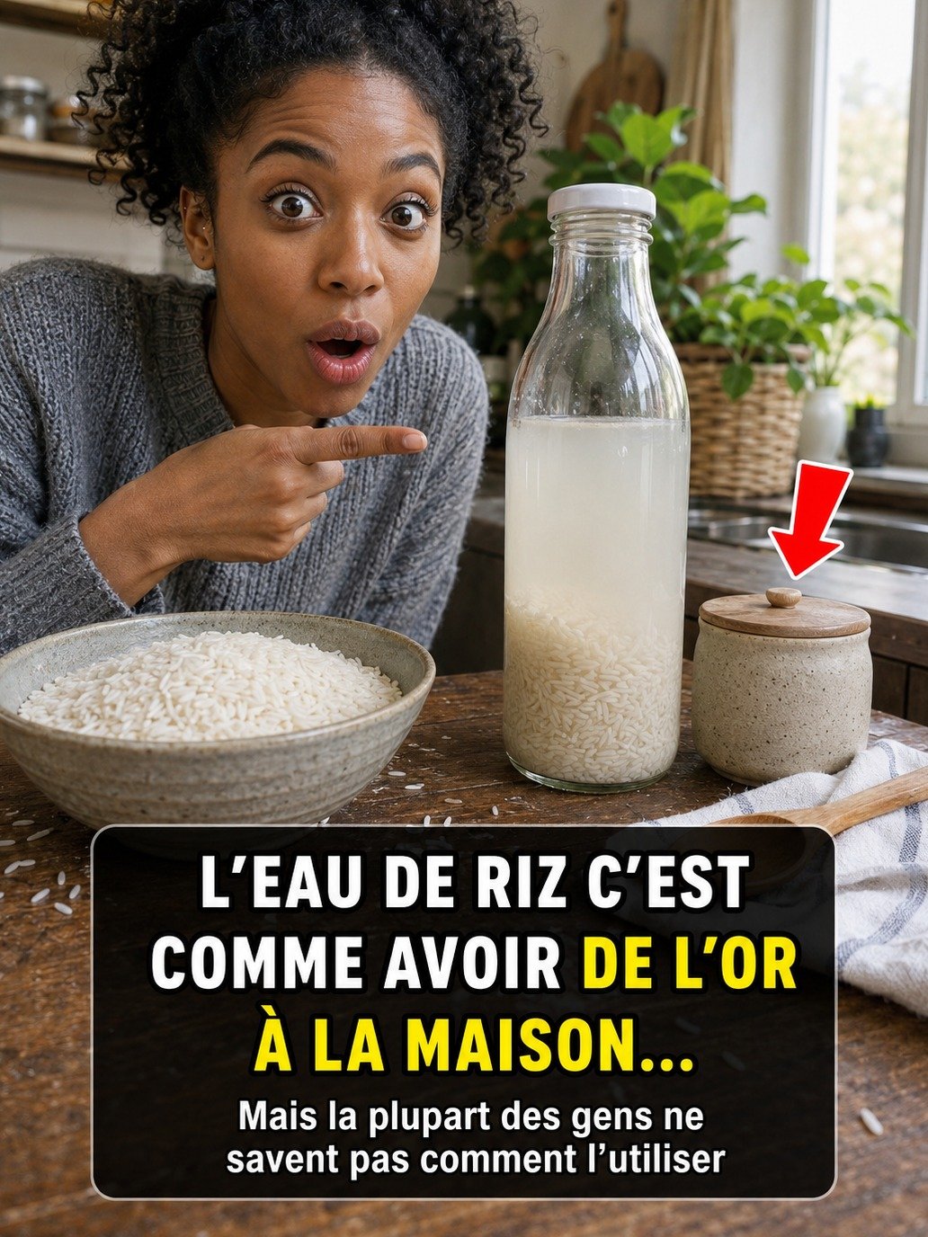 Le SECRET MILLÉNAIRE GRATUIT : Comment l'Eau de Riz va Révolutionner vos Cheveux et votre Peau (Ne jetez plus jamais ça !)