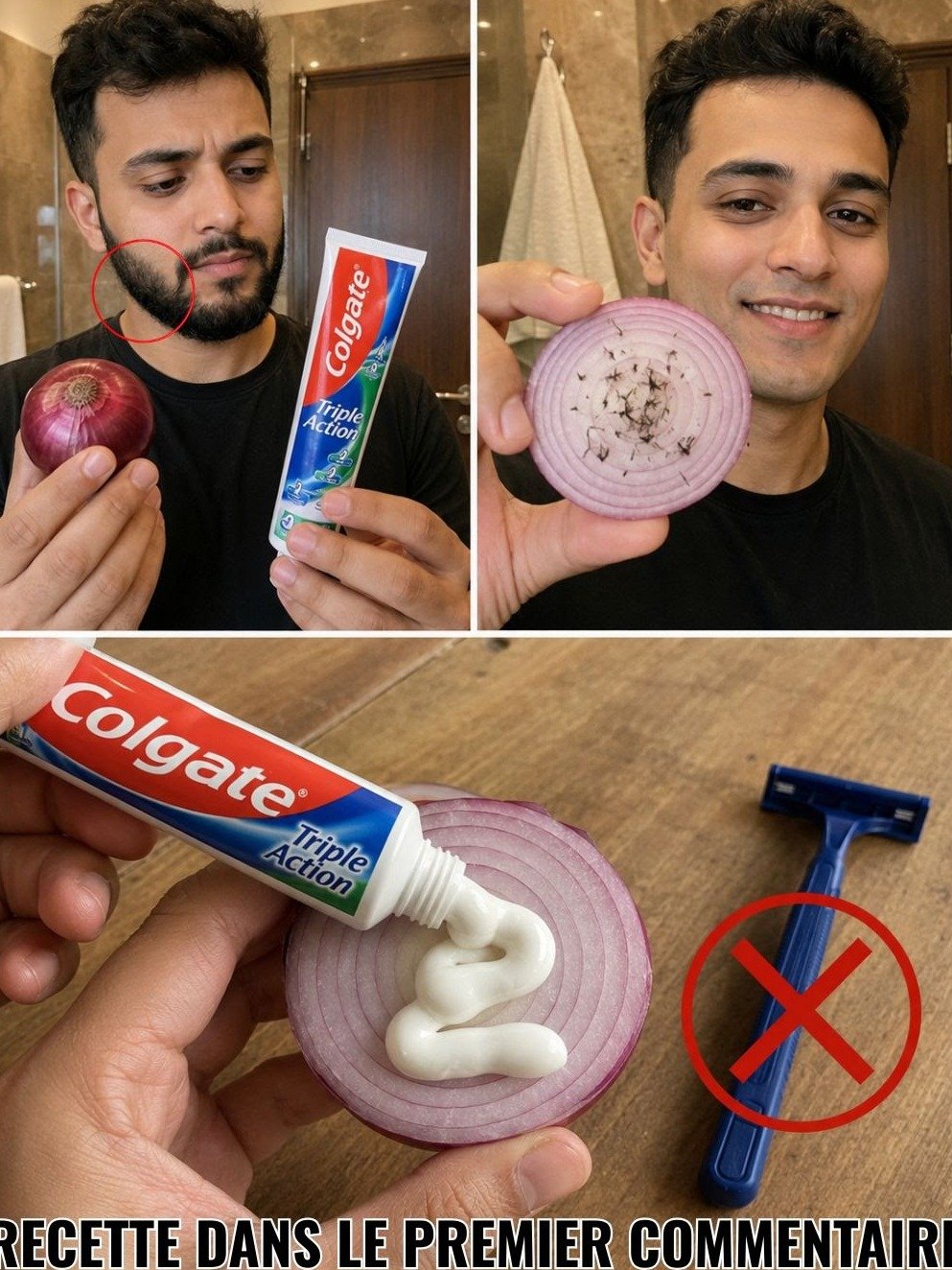 STOP au rasage douloureux ! 🤯 Cette méthode naturelle et INDOLORE va faire DISPARAÎTRE vos poils du visage et du corps (Le secret que personne ne vous dit !) ✨