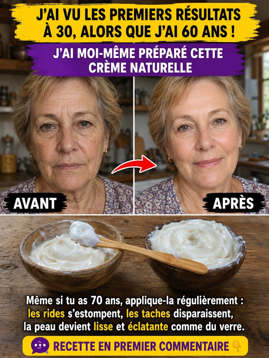 Le Secret Étonnant pour Effacer Rides et Taches : Votre Peau Rajeunie en Seulement 20 Minutes (La Recette Maison à Ne Pas Manquer !)