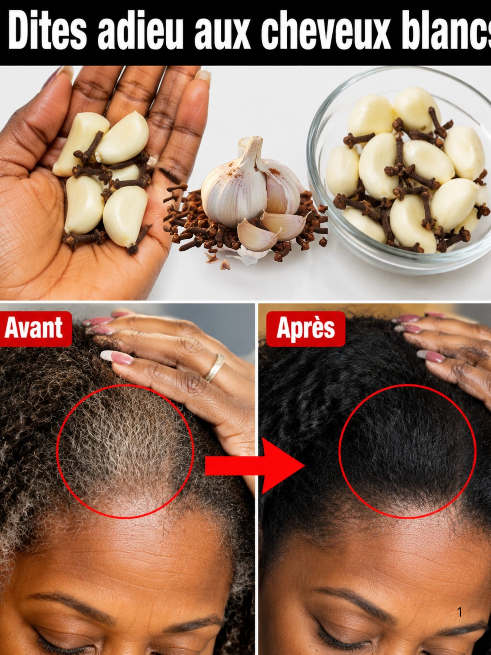Le Secret ANTI-CHEVEUX GRIS Révélé : 2 Ingrédients de Votre Cuisine Pour Retrouver Votre Couleur Naturelle et Éclat !