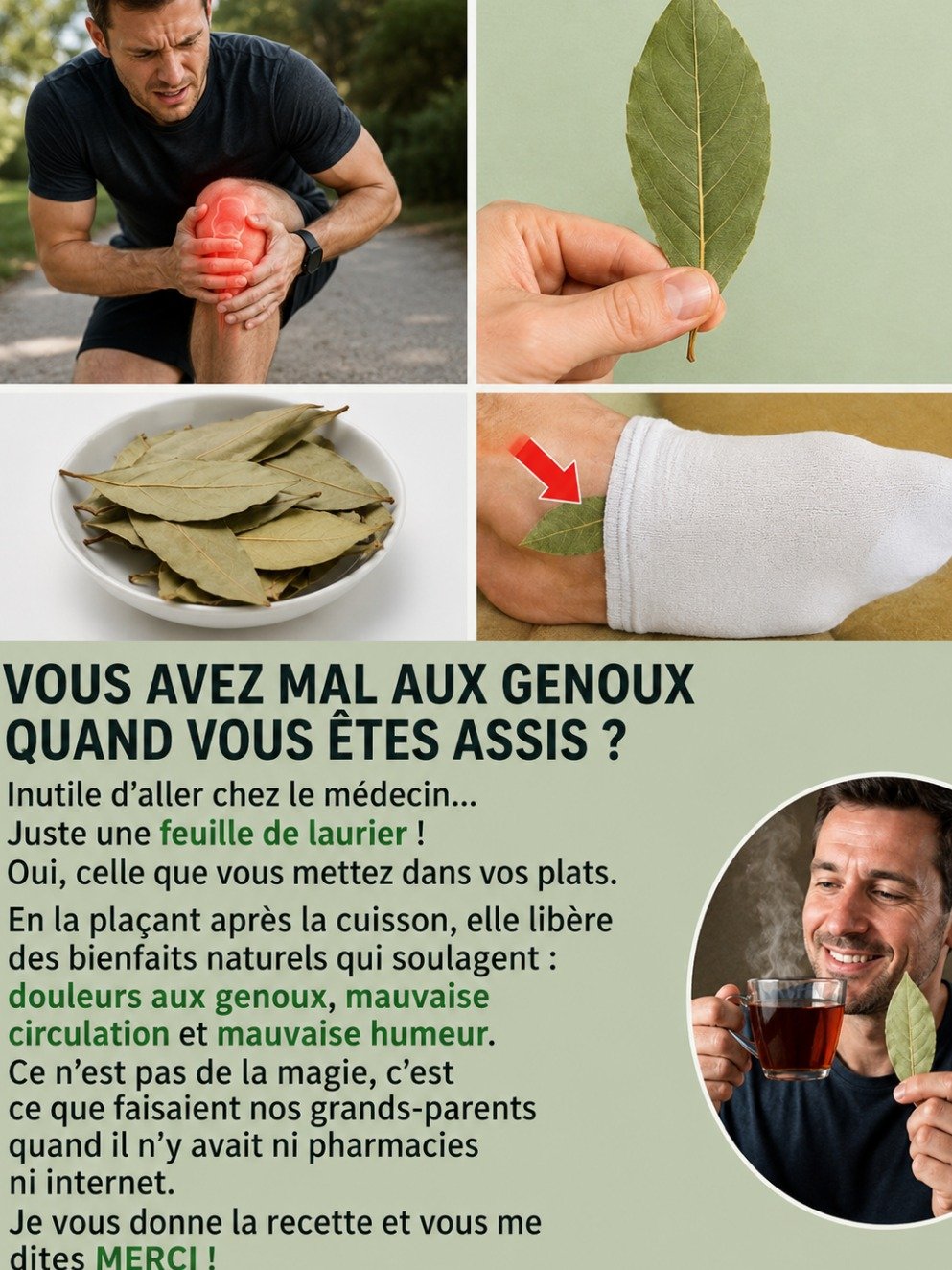 Douleurs aux Genoux ? Le Secret Ancien qui Va VOUS Libérer (Et Il Est Dans Votre Cuisine) !