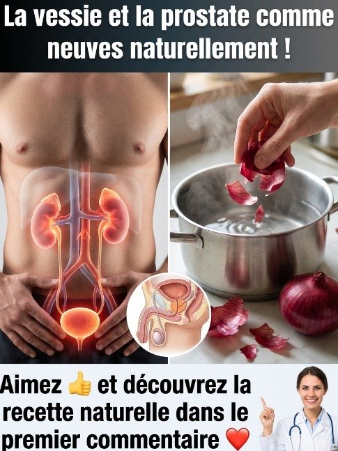 Le Secret ULTIME de l'Oignon et sa Peau pour une Prostate et une Vessie en Béton! (Vous ne le Croirez Pas)