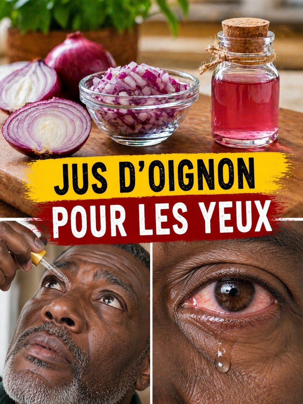 Jus d'Oignon pour les Yeux : Le "Remède Miracle" Viral Est-il un Danger Caché ? Ce que les Experts Cachent !