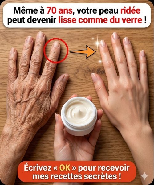 Choc : Jetez vos crèmes coûteuses ! Ces 3 ingrédients de cuisine vous donneront une peau de verre en une nuit (le 3e est une révélation !)