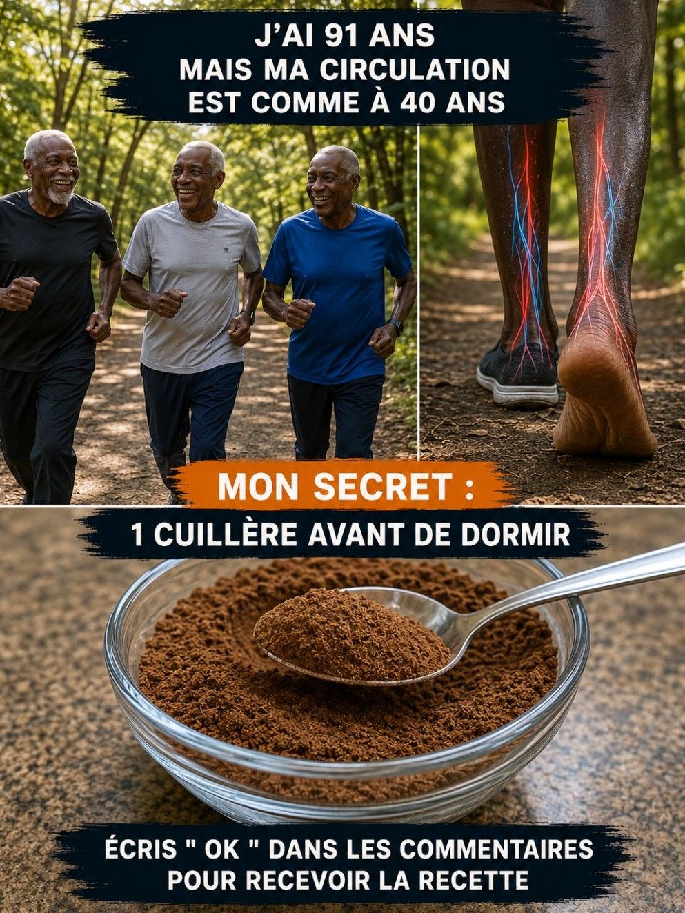 Seniors : L'Habitude Nocturne SECRÈTE de 5 Minutes Qui Va Transformer la Circulation de Vos Jambes (Ne la Manquez Pas !)