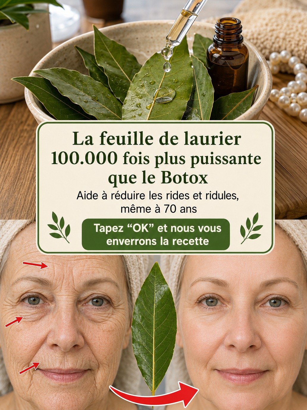 Le Secret Anti-Âge Insoupçonné : Ces Feuilles de Laurier Vont Rajeunir Votre Peau et Effacer Vos Rides Naturellement !