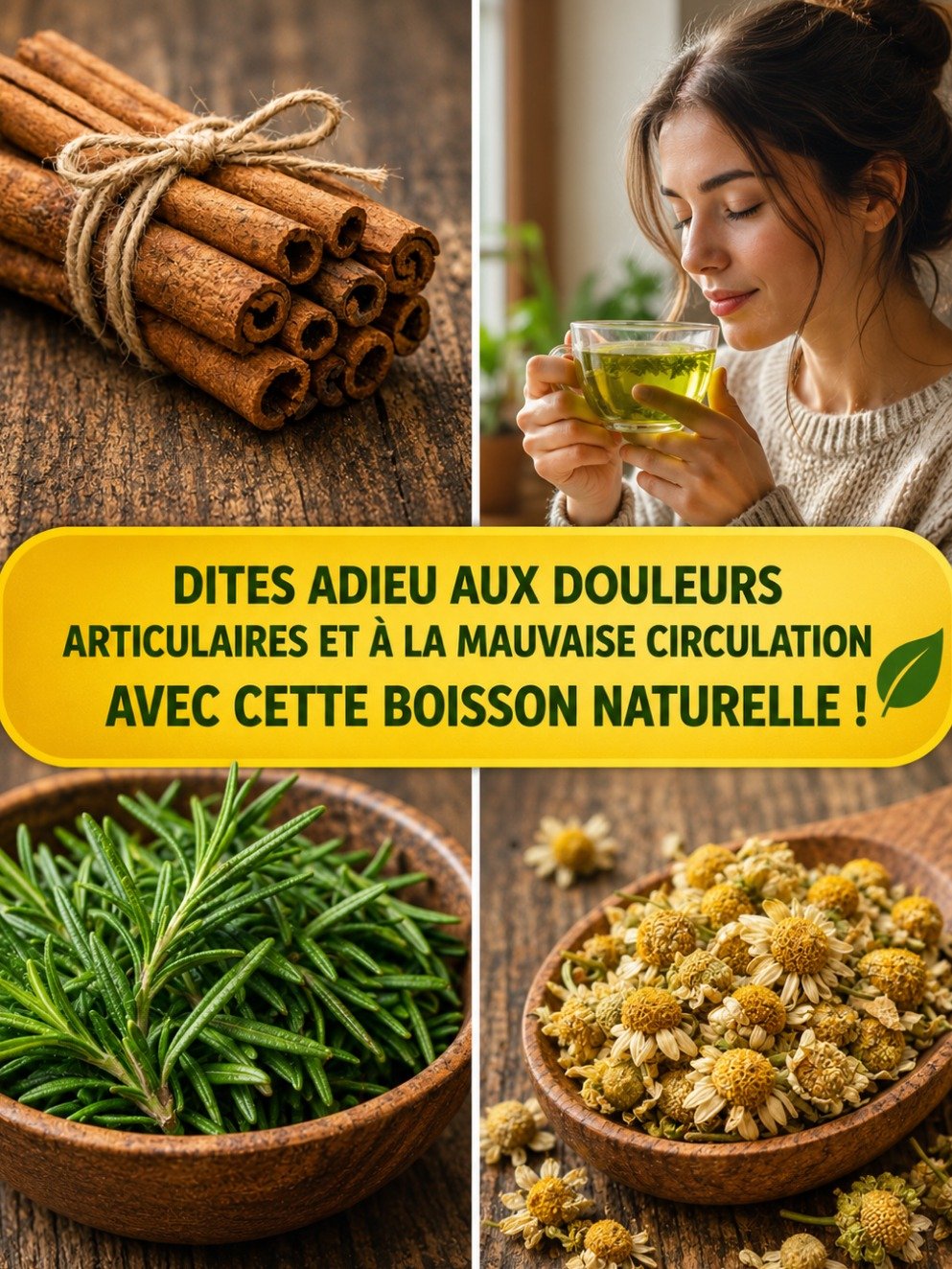 Arthrite, Jambes Lourdes ? Cette Boisson Ancienne aux 3 Ingrédients Va Révolutionner Votre Quotidien en 21 Jours !