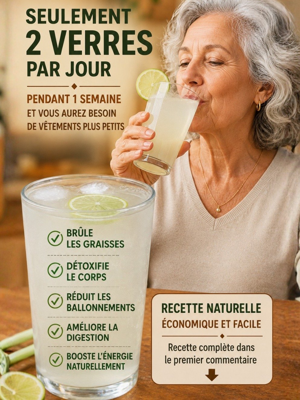 Le Rituel Matinal Secret à 2 Ingrédients que Personne Ne Vous Dit Pour Un Ventre Plus Léger !