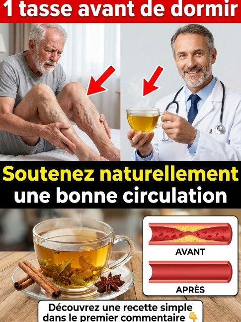 Le Secret Nocturne Pour Des Jambes Légères Après 60 Ans : Buvez CECI Avant de Dormir (Vous Allez Adorer !)