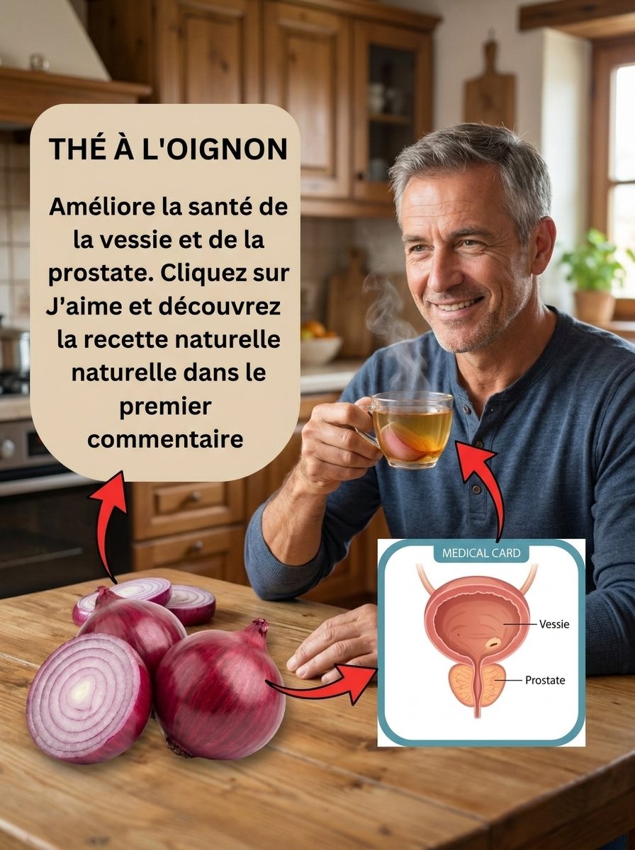 Ne Jetez PLUS Jamais les Pelures d'Oignon! Découvrez Comment Elles Peuvent Nettoyer Votre Prostate et Vessie Naturellement