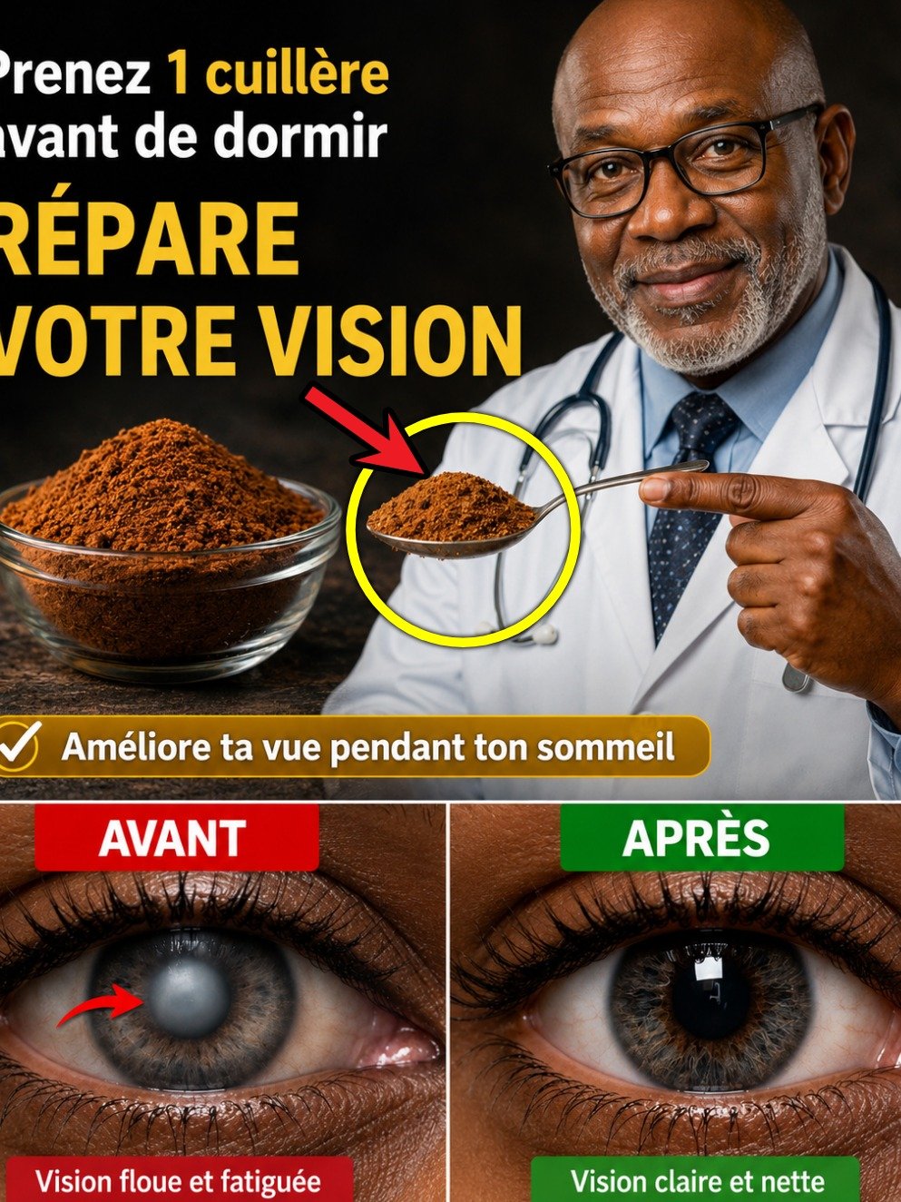 Plus de 60 ans ? Mangez CE SEUL aliment le soir et réveillez-vous avec une vision 2X plus nette et confortable (le secret que personne ne vous dit) !