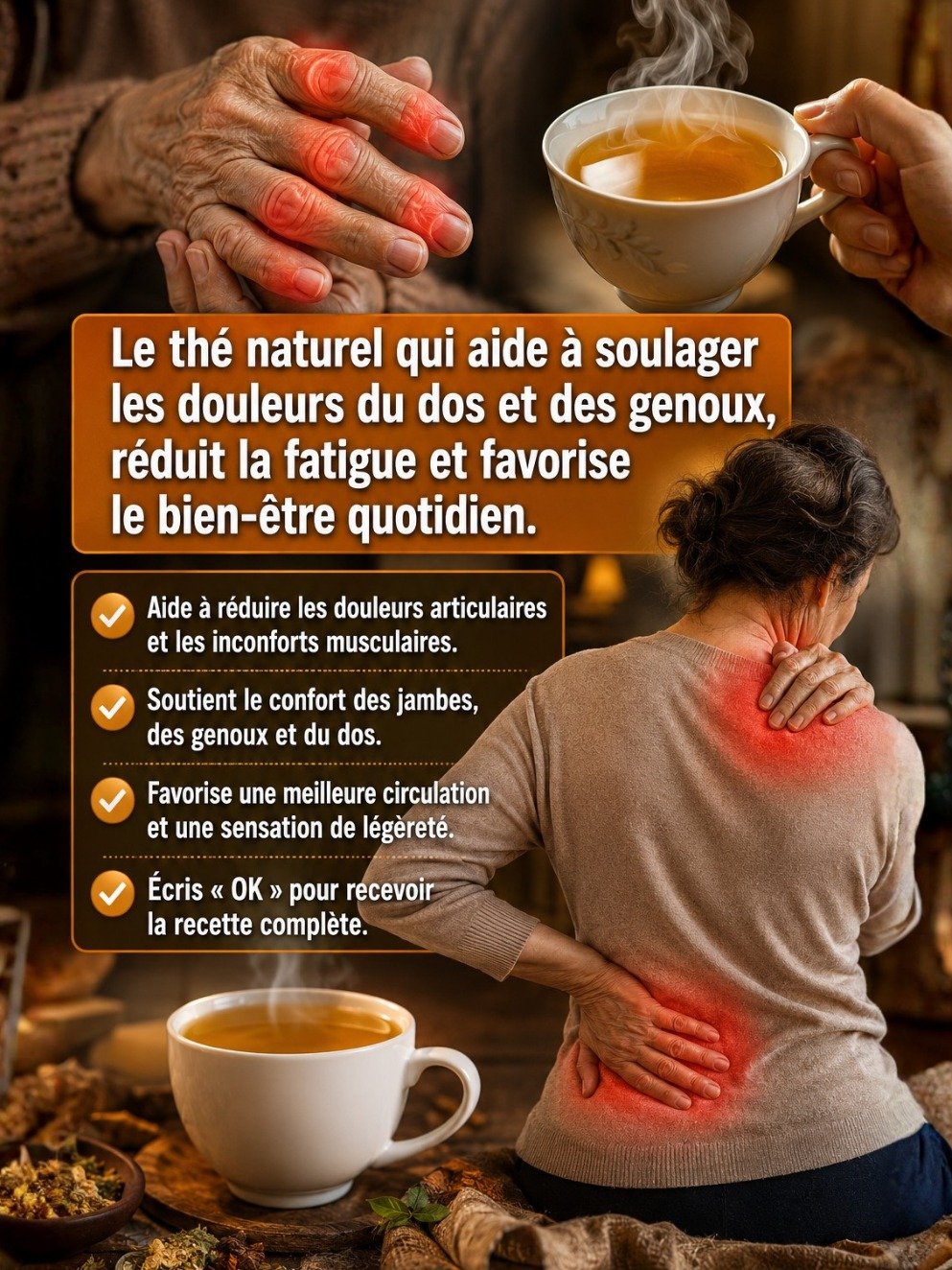 Le Secret Oublié d'une Seule Feuille : Dites Adieu aux Douleurs Articulaires, Arthrite et Jambes Lourdes DÈS MAINTENANT !