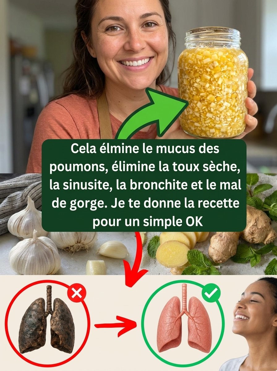 Le Secret des 4 Ingrédients Magiques : Nettoyez Vos Poumons et Renforcez Votre Corps en 7 Jours ! Ne Manquez Pas Ça !