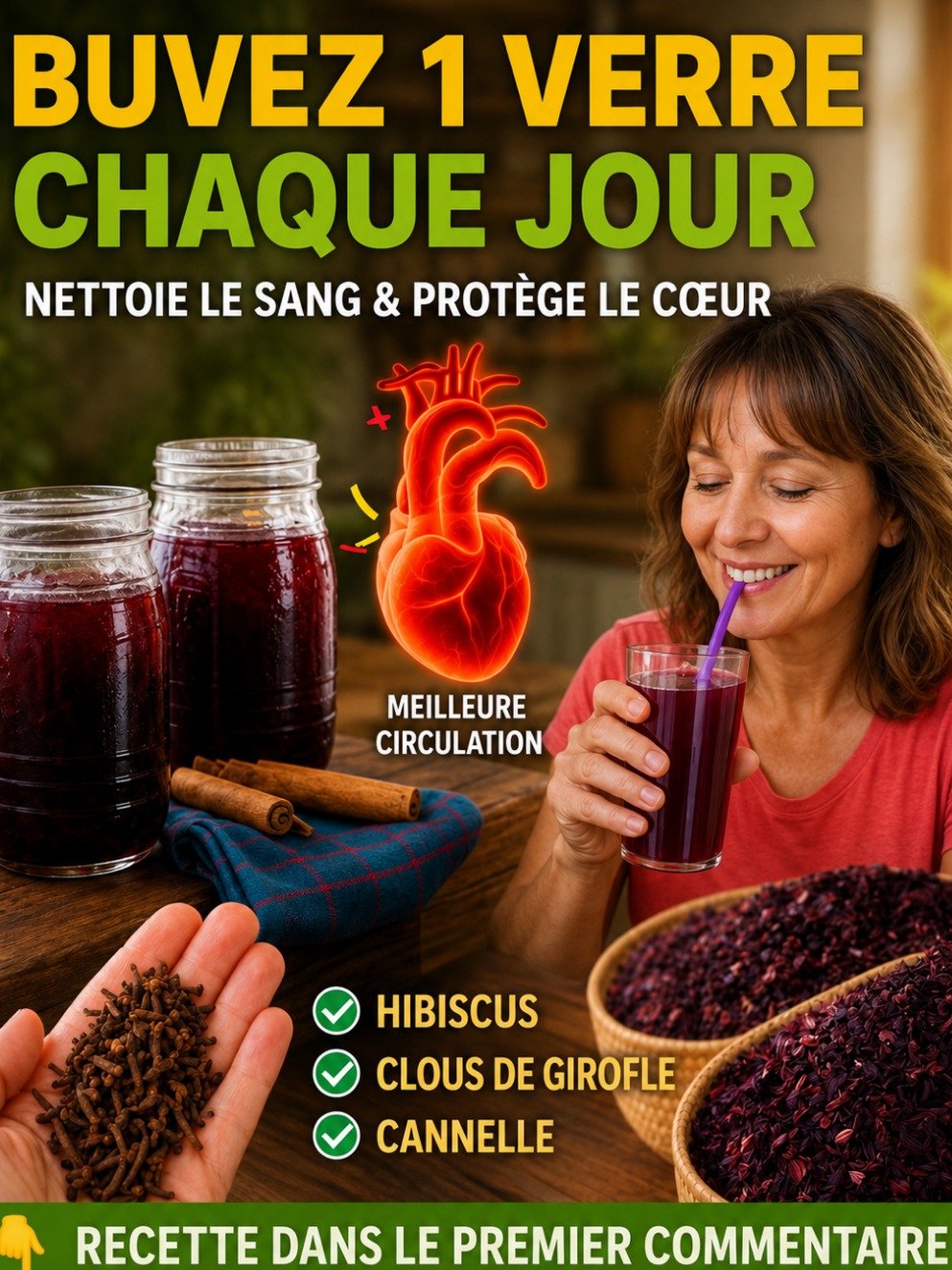 Ne Faites PAS Cette Erreur ! Découvrez la Tisane Matinale de 10 Minutes Qui Va Révolutionner Votre Circulation et Votre Énergie (Oubliez la Fatigue!)
