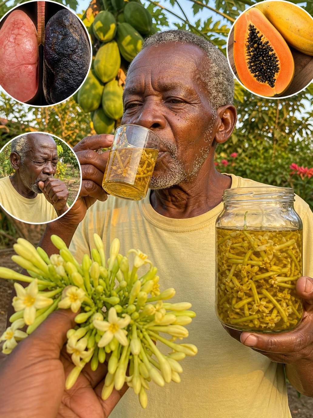 Le Secret Bien Gardé de la Fleur de Papayer : 5 Bienfaits Étonnants qui Vont Transformer Votre Santé (et Comment l'Utiliser)