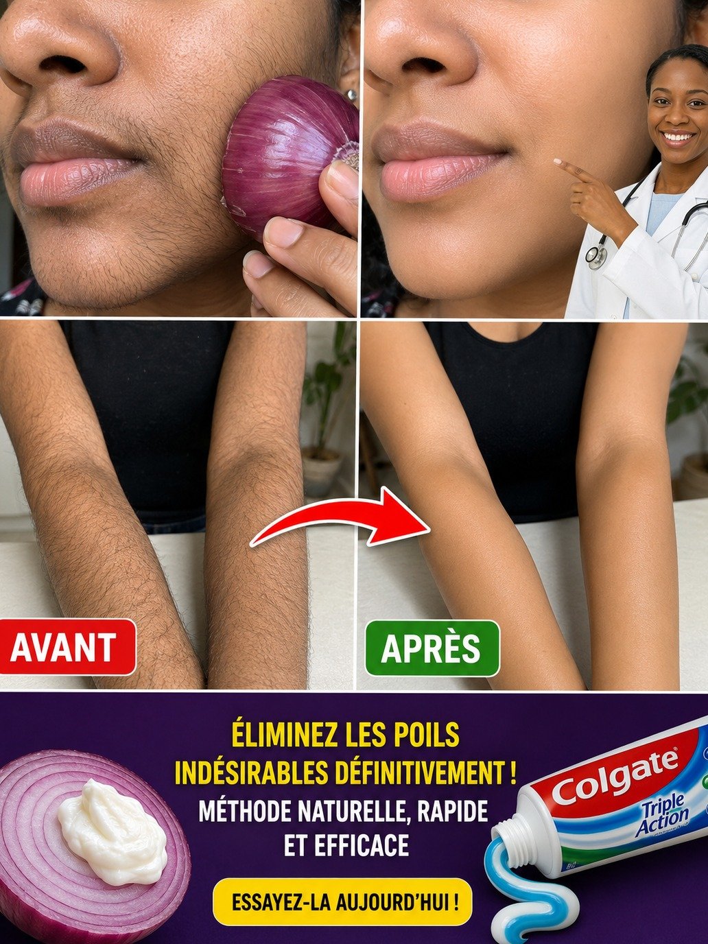 Le Secret Viral pour une Épilation SANS DOULEUR en 2 Minutes : Ralentissez la Repousse des Poils Naturellement (chez vous !)