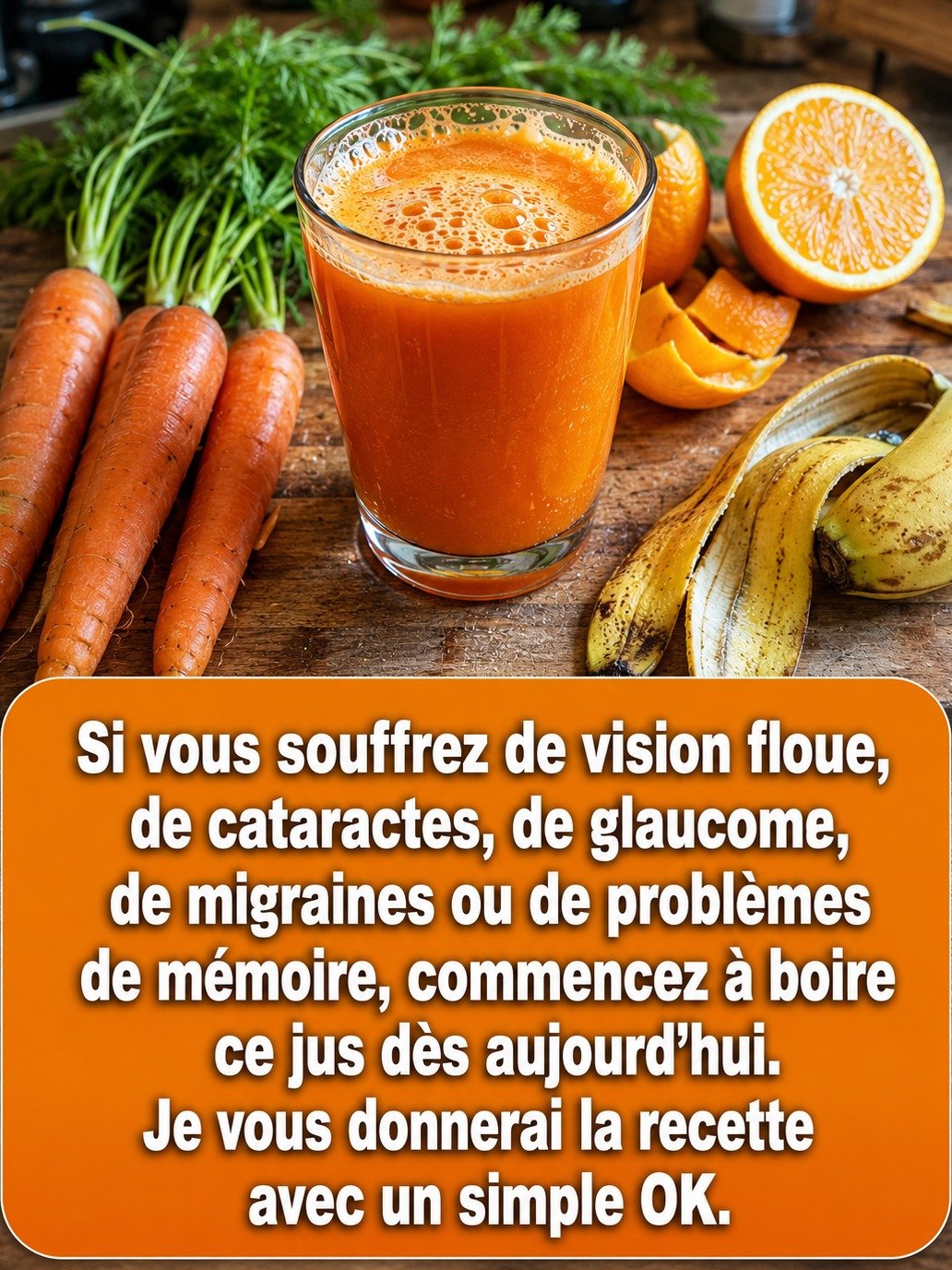 Le Secret Bien Gardé pour une Vision d'Aigle : Ce Jus Délicieux Que Vos Yeux Réclament Absolument !
