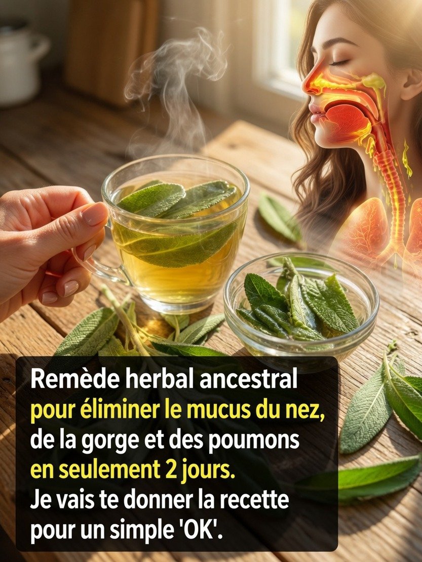 STOP à la Congestion ! Le Secret Millénaire de la Sauge pour Dégager Vos Voies Respiratoires et Votre Gorge en Un Clin d'Œil !