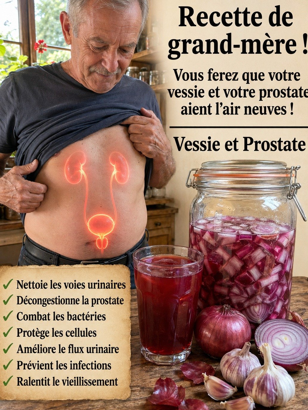 Le Secret Insoupçonné de l'Oignon pour une Prostate en Or et des Nuits Sereines : Ne Jetez Plus Jamais Sa Peau !