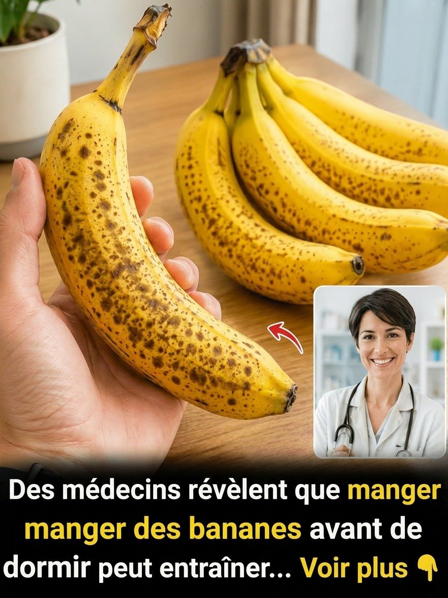 Le Secret Nocturne Que Les Médecins Gardent Jalousement : Une Banane Avant de Dormir Pourrait Transformer Votre Sommeil Profond... Vous Devez Essayer ÇA !