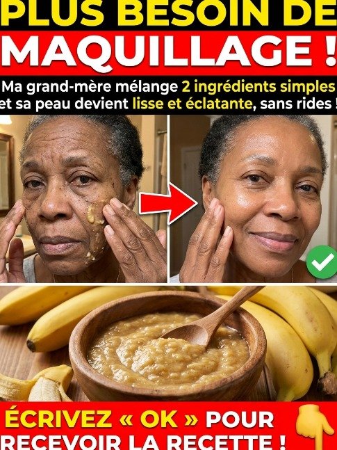 Arrêtez Tout ! Votre Masque "Peau de Verre" à 2 Ingrédients Pourrait Détruire Votre Peau Après 60 Ans... Voici Pourquoi.
