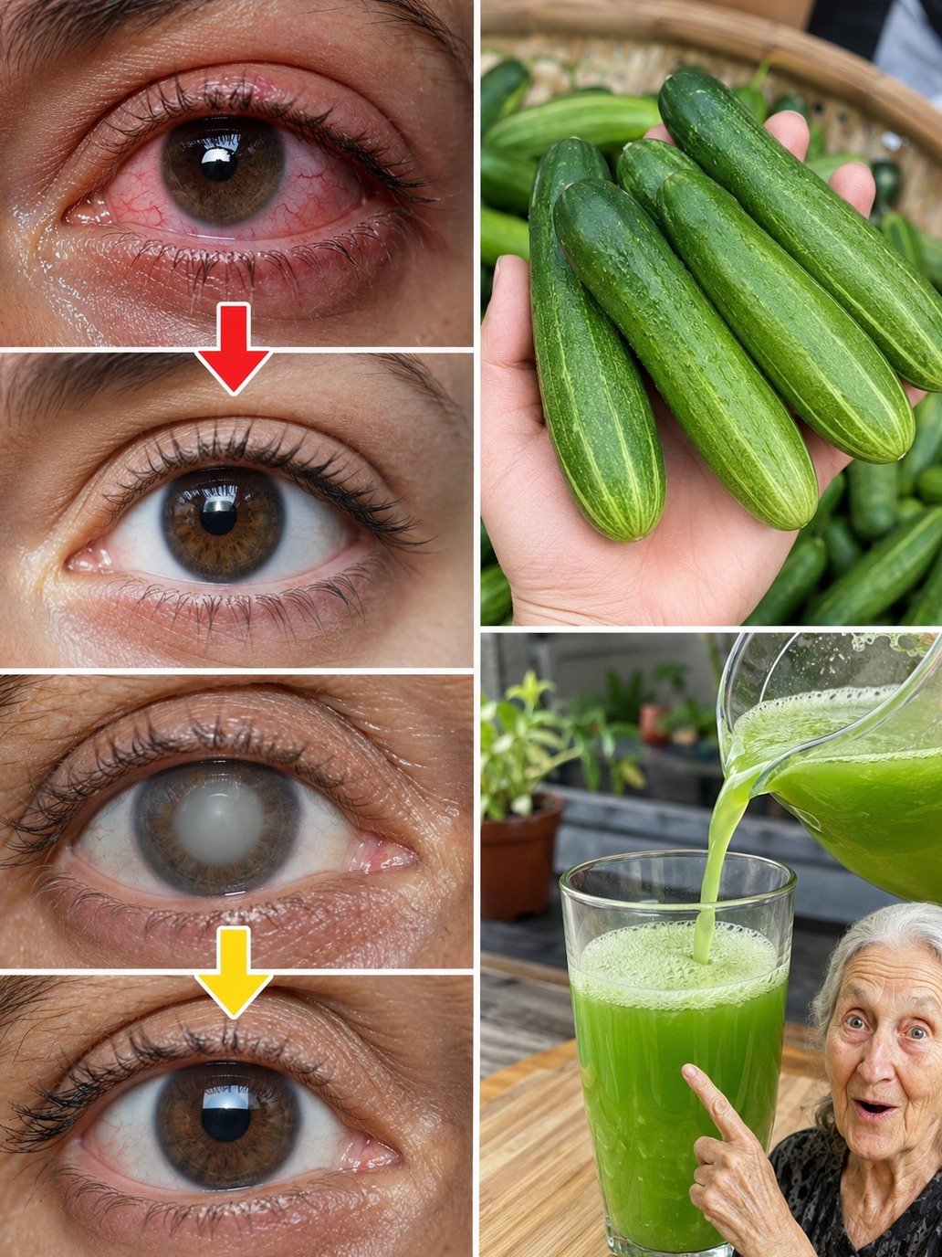 LE SECRET Caché des Concombres pour une Vision de Faucon : Votre Optométriste Ne Voudra Pas Que Vous Sachiez Ça !