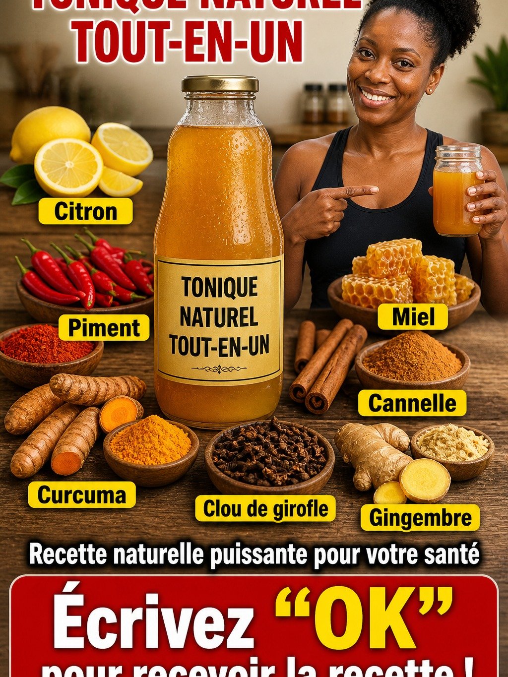 Le Secret à 8 Ingrédients : Cette Boisson Matinale Va Révolutionner Votre Énergie et Vos Défenses Après 50 Ans (Oubliez les Compléments Coûteux !)