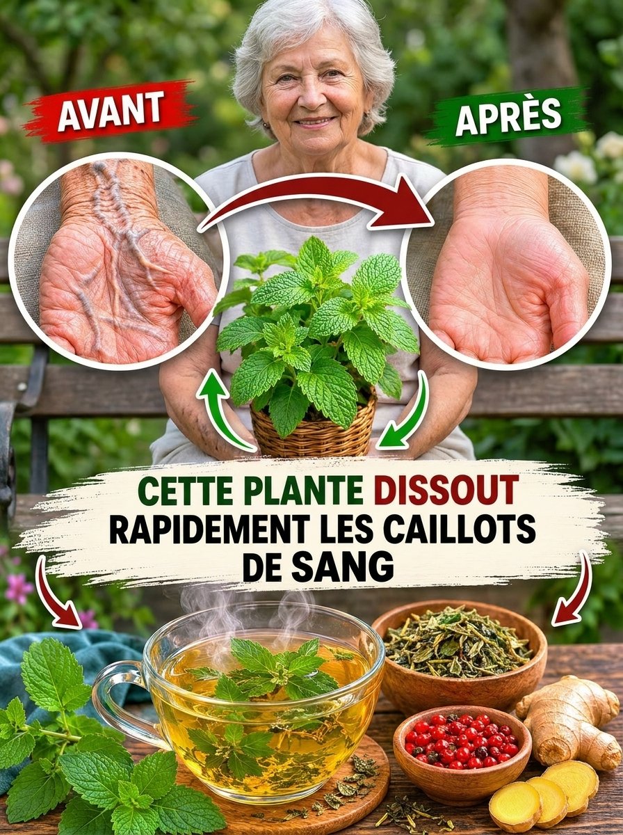 Le Secret Bien Gardé : 3 Recettes d'Herbes Puissantes Pour Dire ADIEU aux Jambes Lourdes et Booster Votre Circulation Comme Jamais !