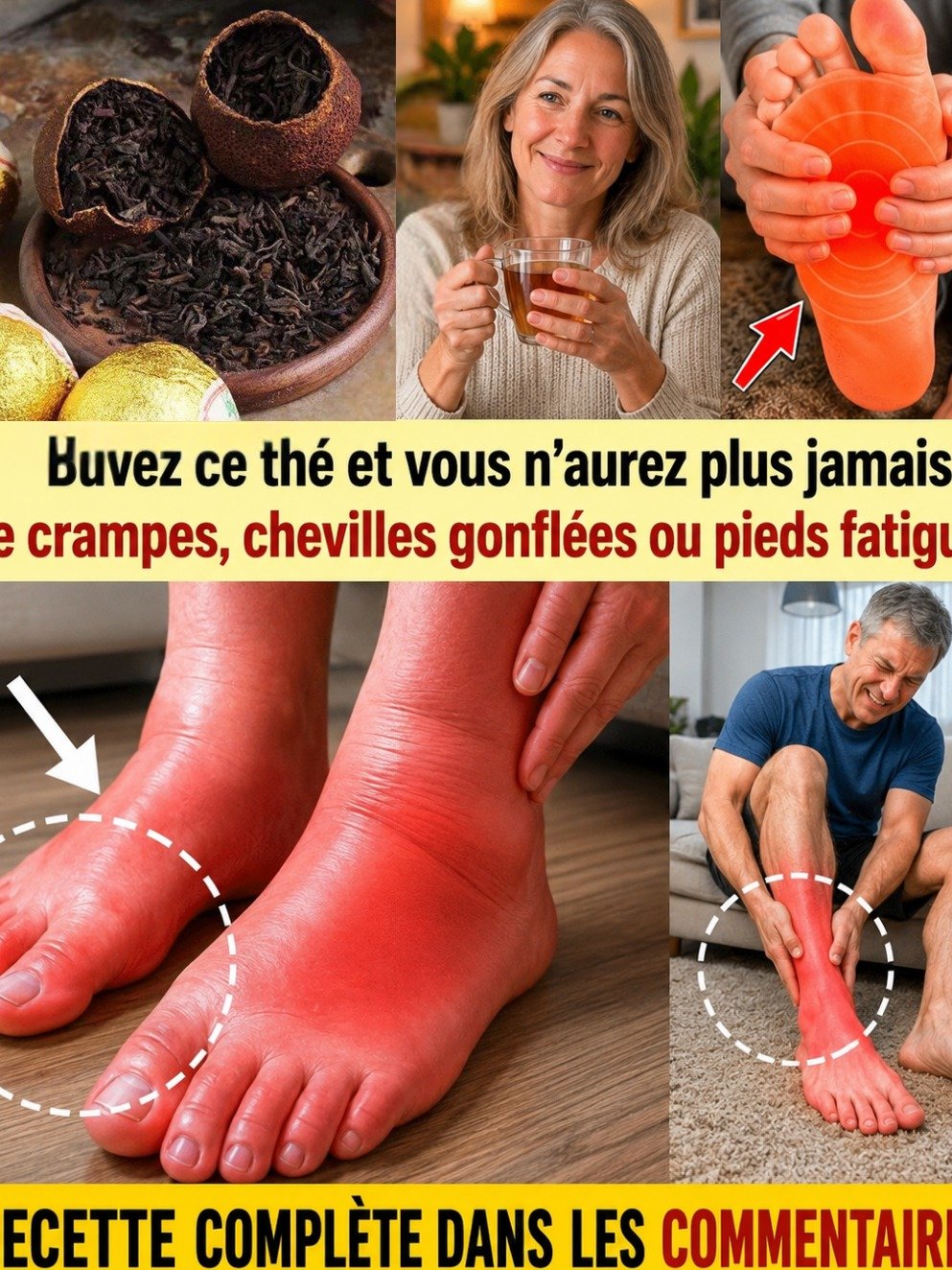 Le Secret ULTIME pour des Jambes Légères Révélé : Cette Tisane Naturelle Va Transformer Votre Quotidien (Ne Manquez Pas ÇA !) 🌿✨