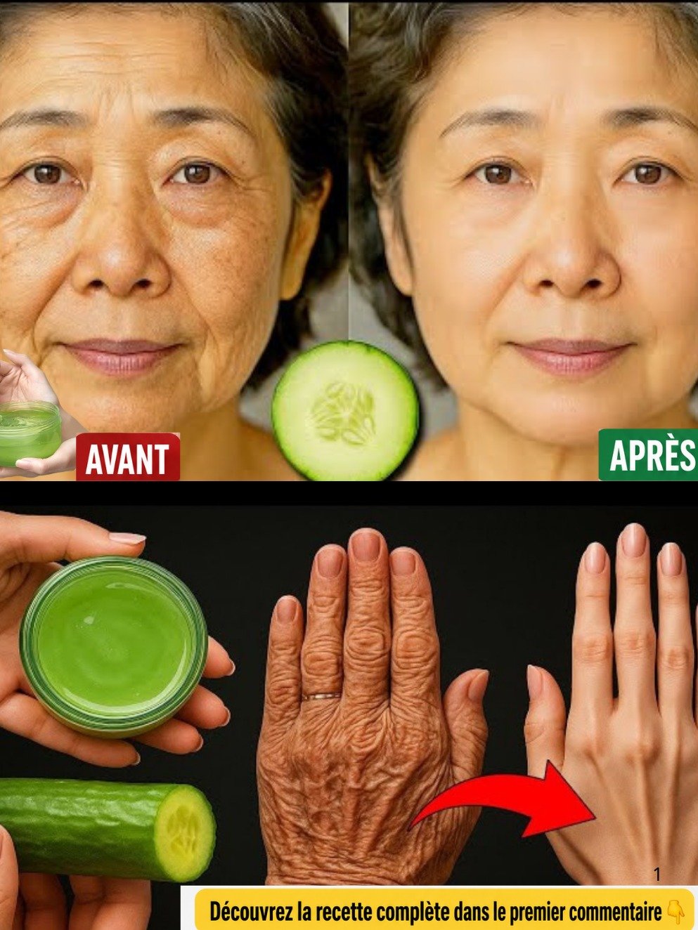 Oubliez les Crèmes Chères ! 🤫 5 Secrets du Concombre Pour Effacer TOUTES Vos Rides et Rajeunir de 10 Ans Naturellement !