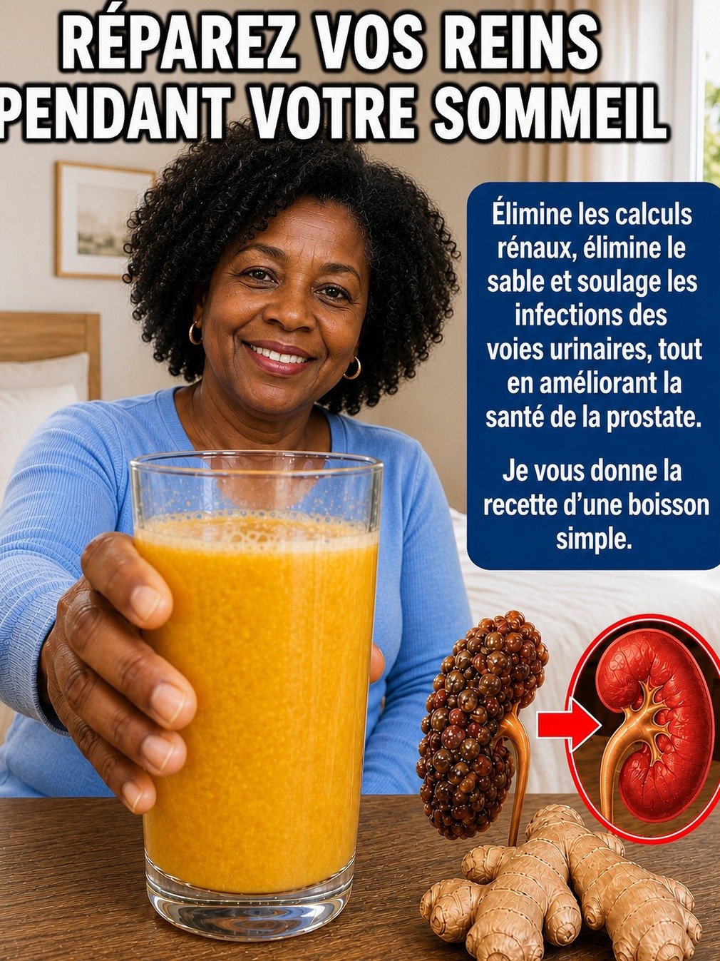 Le Secret Oublié : Cette Boisson Simple Peut Révolutionner la Santé de Vos Reins, Voies Urinaires et Prostate en Moins de 7 Jours !