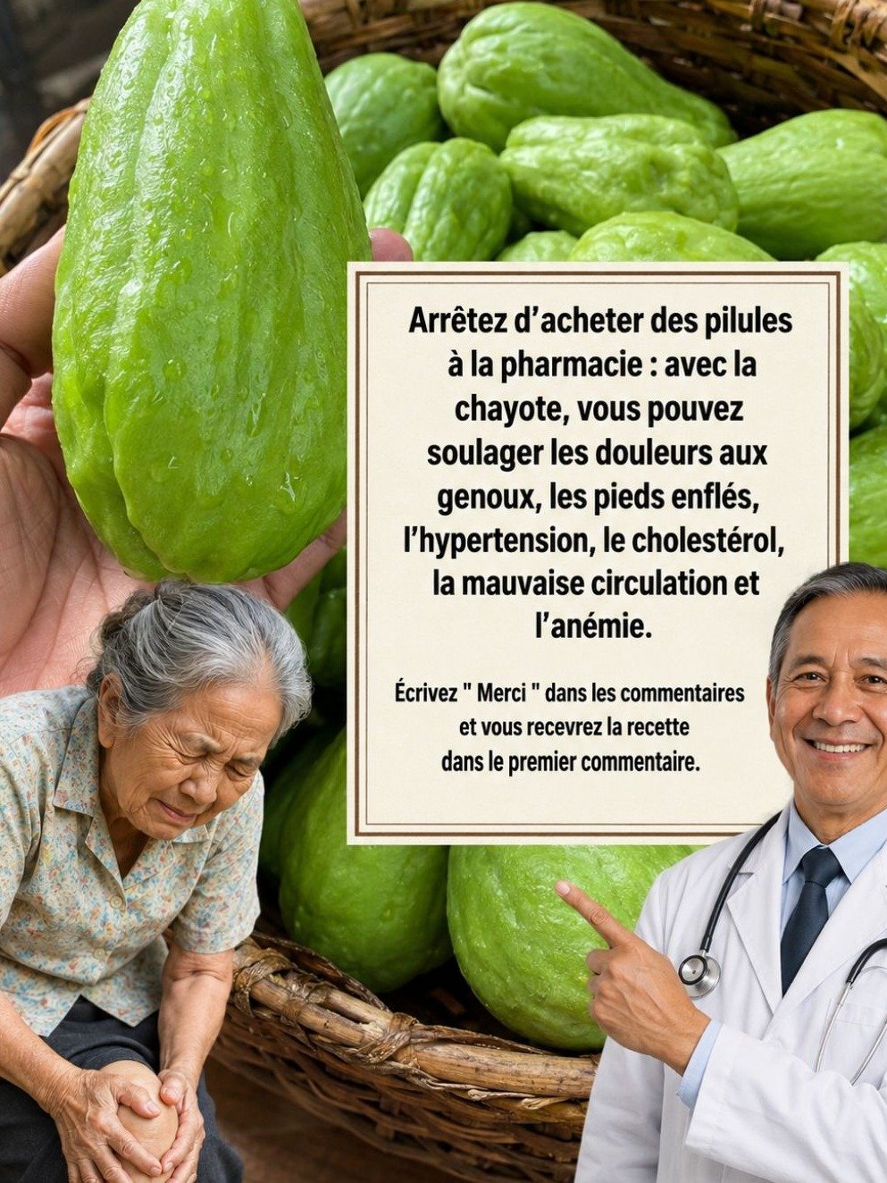 Le Chayote : Quel Est Son Nom Chez Vous ? Ce Que Ce Super-Légume Fait à Votre Corps en 1 Mois Va Vous Sidérer !