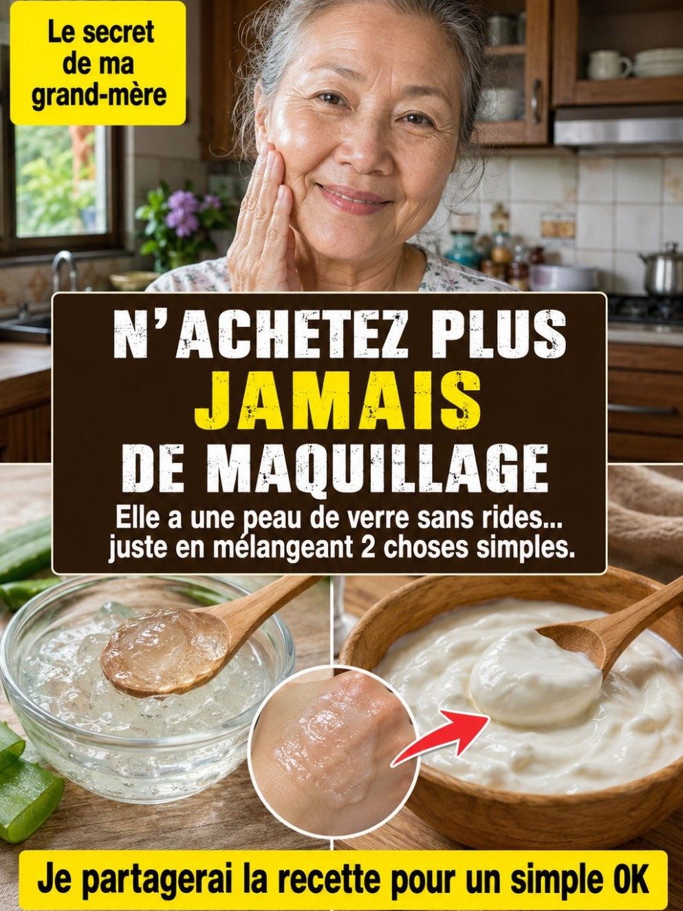 Le Secret Anti-Âge de Grand-Mère Révélé : 2 Ingrédients Simples Pour une Peau Éclatante en Quelques Jours !
