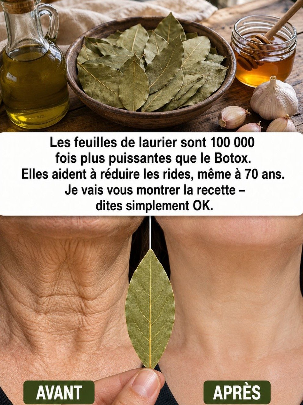 Le Secret Anti-Âge Ultime : Ce Que 99% des Femmes de +60 Ans Ne Savent Pas sur Leurs Feuilles de Laurier (Un Élixir Merveilleux à Créer Ce Soir !)