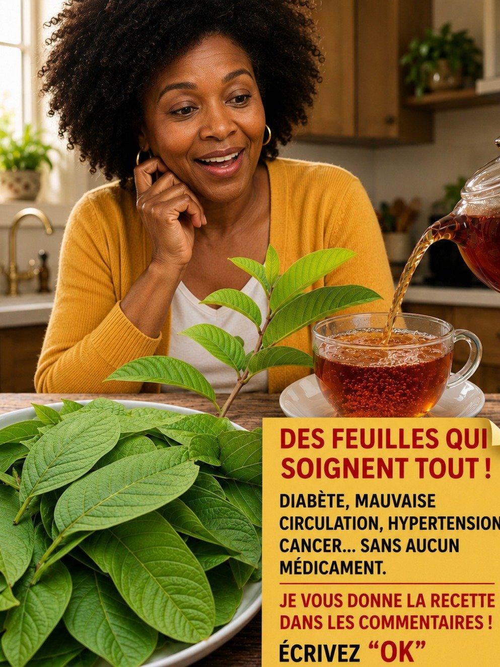 N'ignorez Plus Ces 5 Feuilles ! Elles Révolutionnent Votre Glycémie, Circulation et Tension Artérielle à la Source (Le Secret Caché)