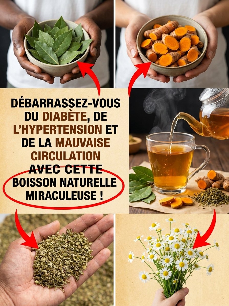 💥 Diabète, Hypertension, Circulation ? Découvrez LA Boisson Naturelle Ancestrale Qui VA Révolutionner Votre Santé !