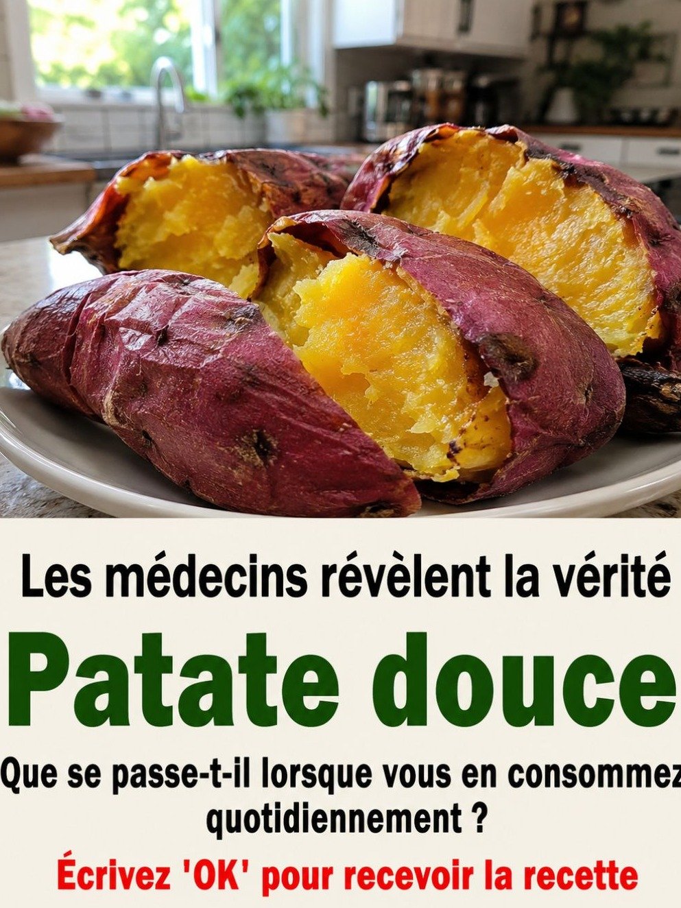 Le Secret ULTIME pour une Énergie Infinie : 5 Raisons Choc de Manger de la Patate Douce DÈS MAINTENANT !