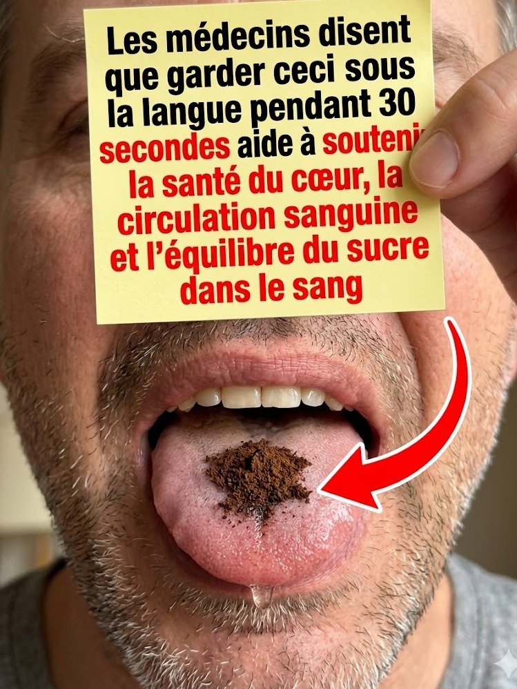 Le Secret Viral que Personne ne Vous Dit : 30 Secondes de CETTE Poudre Sous la Langue Pour une Circulation Sanguine Incroyable !